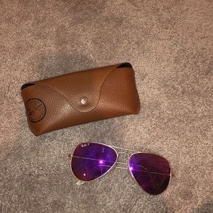 Pink Ray Ban Sunglasses